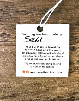 Green and Blue Geometric Medium Dhaka Pouch