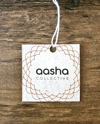 Green and Blue Geometric Medium Dhaka Pouch