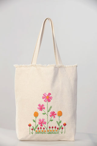 Everyday Tote - Wistful Wildflowers