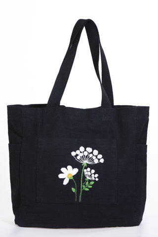 Weekender Tote Black - Nice and Natural
