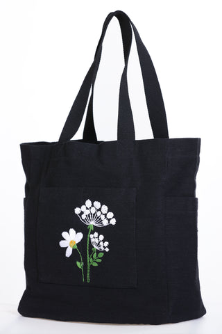 Weekender Tote Black - Nice and Natural