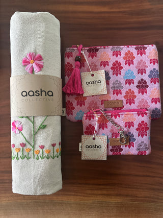 Cardholder - Pink Rhododendron