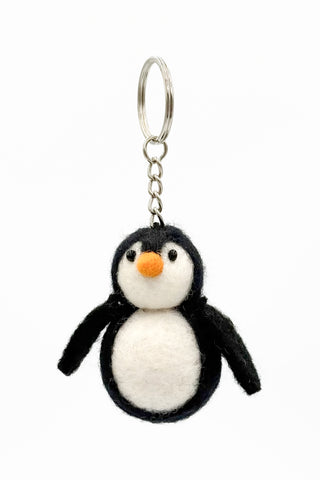 Felt Penguin Bag Charm