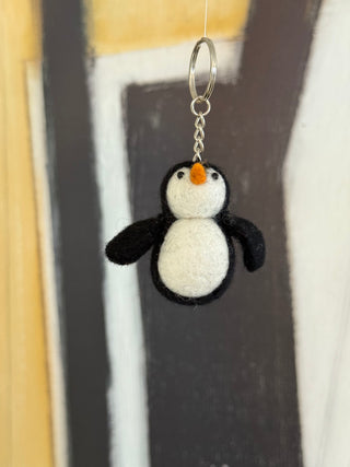 Felt Penguin Bag Charm