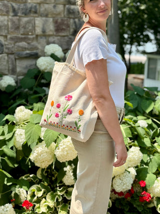 Everyday Tote - Wistful Wildflowers