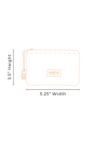 Green and Blue Geometric Dhaka Cardholder